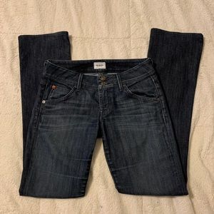 Hudson Beth Baby Boot Dark Wash Jeans Sz 27